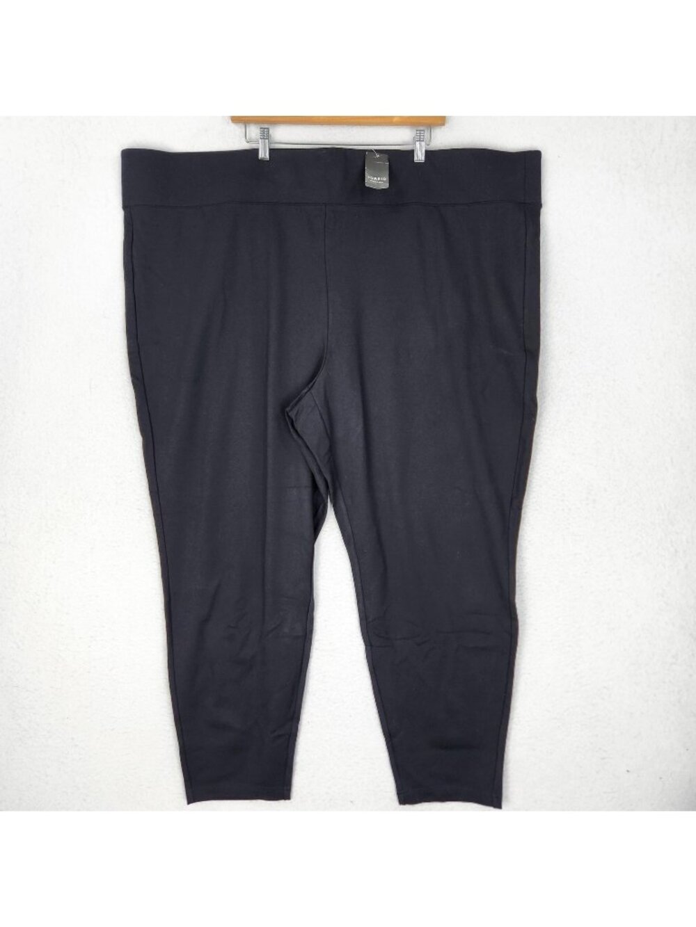 Torrid Pants Womens 6X Black Slim Fix Pixie Ponte Ankle Skinny Leg Stretch NEW